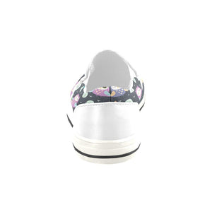 Funny Owl Slip On white