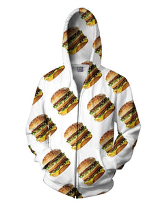 Perez Hilton Big Mac Zip-Up Hoodie