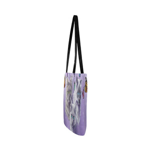 Cats and Butterflies tote bag