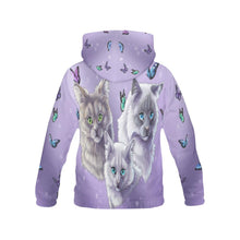 Cats and Butterflies Pullover Hoodie ( XS-XL )