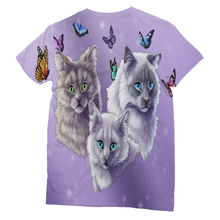 Cats and Butterflies T-Shirt