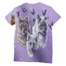 Cats and Butterflies T-Shirt
