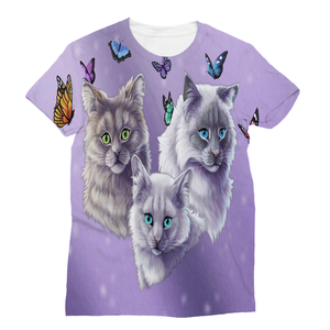 Cats and Butterflies T-Shirt